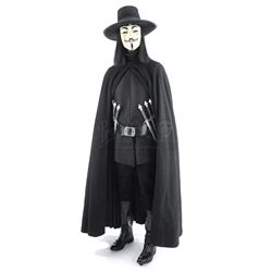 Lot #841 - V FOR VENDETTA (2005) - Stunt V Costume