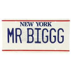 Lot #851 - WAYNE'S WORLD (1992) - Frankie "Mr. Big" Sharp's (Frank DiLeo) Limousine License Plate