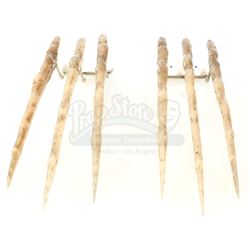 Lot #865 - X-MEN ORIGINS: WOLVERINE (2009) - Wolverine's (Hugh Jackman) Pair of Bone Claws