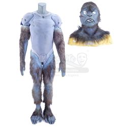 Lot #869 - X-MEN: FIRST CLASS (2011) - Beast's (Nicholas Hoult) Hairsuit and Cowl