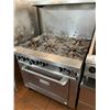 Image 1 : US RANGE 6 BURNER GAS STOVE WITH OVEN
