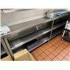 Image 1 : 2 8FT STAINLESS STEEL SHELVES
