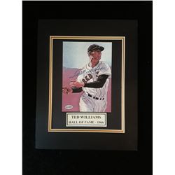 Ted Williams  Autograph Matted 11x14 Photo W/COA