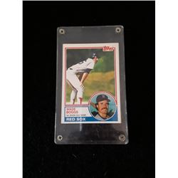 1983 Topps Wade Boggs Rookie Card
