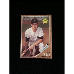 1962 Topps Tom Tresh Rookie Card