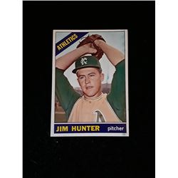 1965 Topps Jim Catfish Hunter No Creases