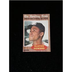1962 Topps Elston Howard No Creases