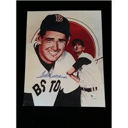 Ted Willimas Autogrpah 8x10 Photo W/COA