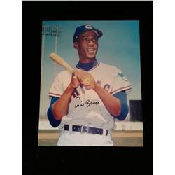 Ernie Banks  Autogrpah 8x10 Photo W/COA