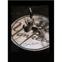 Mikcey Mantle  Autogrpah 8x10 Photo W/COA