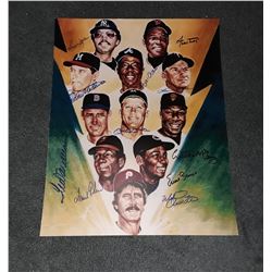 16x20 500 Home Run Club Autograph Photo W/COA