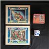 Image 1 : ABBOTT & COSTELLO/ HOPALONG CASSIDY COLLECTIBLES LOT (LOBBY CARDS, MINI LUNCH BOX...)