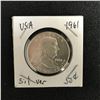 Image 1 : 1961 USA SILVER HALF DOLLAR