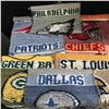 Image 1 : LARGE NFL BANNERS LOT