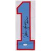 Image 2 : WARREN MOON SIGNED OILERS JERSEY (JSA COA)