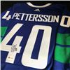 Image 1 : ELIAS PETTERSSON SIGNED ADIDAS CANUCKS JERSEY (KSA COA)