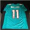 Image 1 : MIKE WALLACE SIGNED DOLPHINS JERSEY (PALM BEACH AUTOGRAPHS)