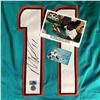 Image 2 : MIKE WALLACE SIGNED DOLPHINS JERSEY (PALM BEACH AUTOGRAPHS)