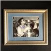 Image 1 : CUSTOM FRAMED TED LINDSEY SIGNED 11 X 14 AJ COA