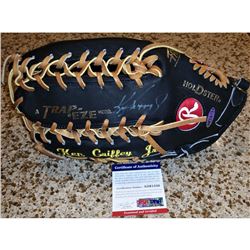 KEN GRIFFEY JR. SIGNED BASEBALL GLOVE FANATICS COA