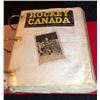 Image 1 : LARGE HOCKEY BINDER w/ VINTAGE CARDS, BEEHIVES & MEMORABILIA