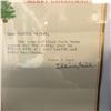 Image 2 : LILLIAN GISH SIGNED LETTER w/ SILVER SCREEN DOUBLE MATERIALS FRAMED DISPLAY (JSA C0A)