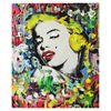 Nastya Rovenskaya- Mixed Media "Marilyn Monroe I"