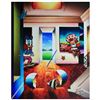Image 1 : Ferjo, "Scrumptious" Original Painting on Canvas, Hand Signed with Letter of Authenticity.