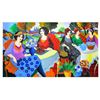 Patricia Govezensky- Original Acrylic on Canvas "Sisters"