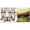 Image 1 : "White Bengal" Limited Edition Giclee on Canvas by Martin Katon, Numbered and Hand Signed. This piec