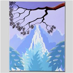 "Mystic Falls" Limited Edition Giclee on Canvas by Larissa Holt, Numbered and Signed. This piece com