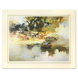 H. Leung, "Riverside Summer" Limited Edition, Numbered 375/1000 and Hand Signed with Letter of Authe