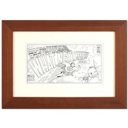 Bizarro! "What's Next, Man?!" is a Framed Original Pen & Ink Drawing by Dan Piraro, Hand Signed by t