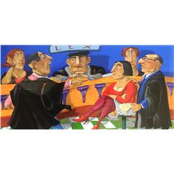 Pino Procopio "PRESUNTA COLPEVOLE" Original Serigraph