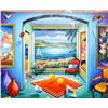 Image 2 : Alexander Astahov- Original Oil on Canvas "By The Ocean"