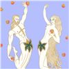 Image 2 : Erte (1892-1990), "Adam and Eve" Limited Edition Serigraph, Numbered and Hand Signed with Certificat