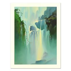 Thomas Leung, "Misty Falls" Limited Edition, Numbered and Hand Signed with Letter of Authenticity.
