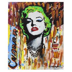 Nastya Rovenskaya- Mixed Media "Marilyn Monroe II"