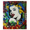 Nastya Rovenskaya- Mixed Media "Marilyn Monroe I"