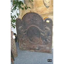 French Fireback Circa Late 1700's #1060976