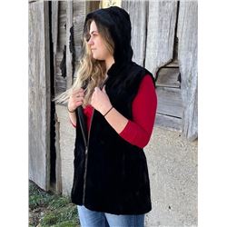 SHEARED MINK REVERSABLE FUR VEST | Cascade Fur Salon