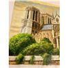 Image 2 : Magnificent Original Painting of The Historic Notre Dame Cathedral