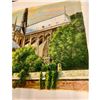 Image 3 : Magnificent Original Painting of The Historic Notre Dame Cathedral