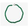 Image 2 : Asian Green Jade Beaded Necklace