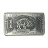 Image 1 : 1 Niobium Novelty Silver Buffalo Bullion Bar