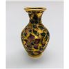 Image 1 : Asian Cloisonne & Enameled Floral Decorated Egg On Stand