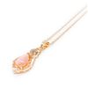 Image 1 : Elegant Ladies Rose Gold Tone Rhinestones Necklace