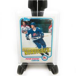 Vintage 1981 Peter Stastny Rookie Card RC