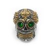 Image 1 : Large Men's Stainless Steel Skull Head Ring