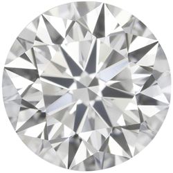3.4mm Precision Cut AFRICAN *Round* NATURAL FINE DIAMOND - VVS2-VS11 - E-F